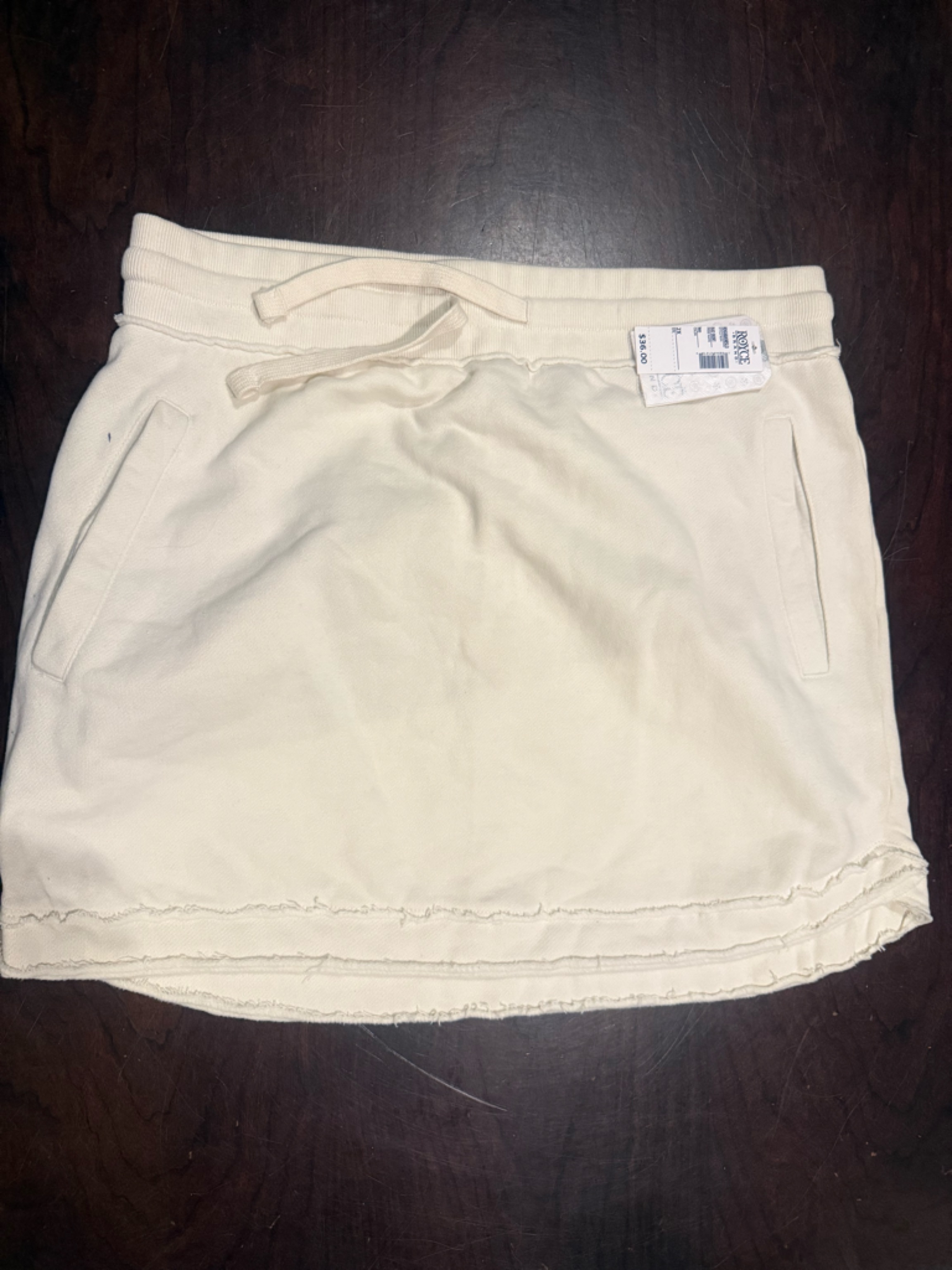 Royce Brand Skort In Cream